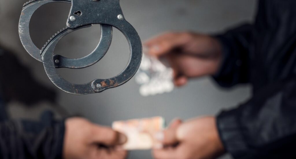 Policja w Kościerzynie aresztowała mężczyznę z dużą ilością narkotyków